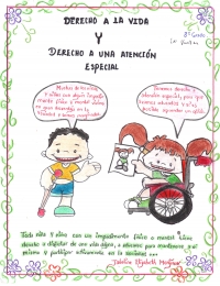 Concurso de dibujo &quot;Los derechos de los niños y niñas con discapacidad“