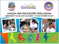 Hacia una educación Inclusiva &quot;Seminario Taller 7 y 8 de Octubre de 2014&quot;