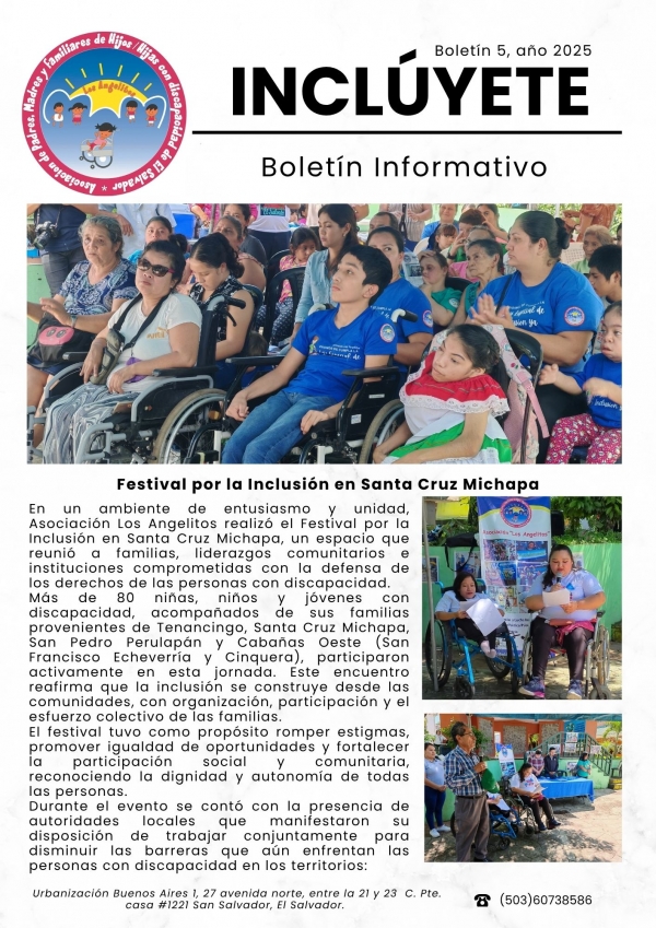 Bolet&iacute;n Incl&uacute;yete #5