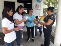 Intercambio de promotores auxiliares comunitarios de ASOPADIS y CERNACE, Guatemala.