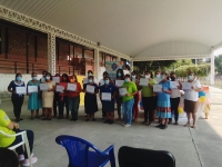 Padres y Madres de Santa Cruz Michapa finalizan curso básico de Derechos Humanos