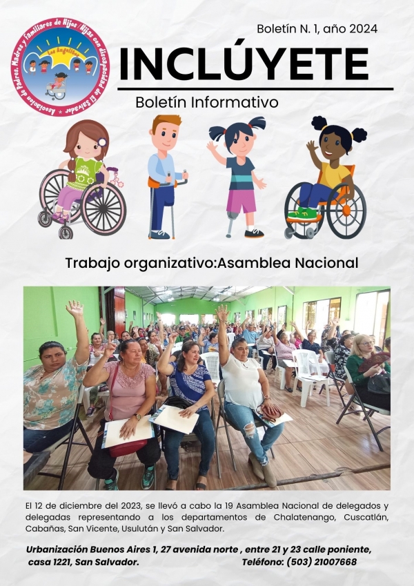 Boletin &quot;INCLÚYETE&quot;  #1-2024